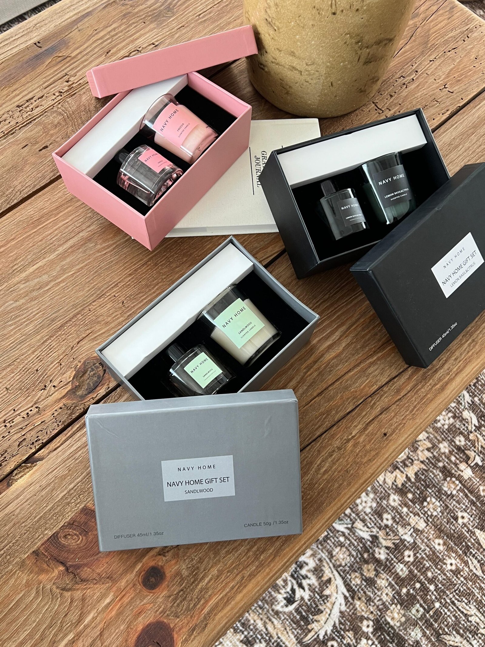 شموع عطرية مع المعطرات